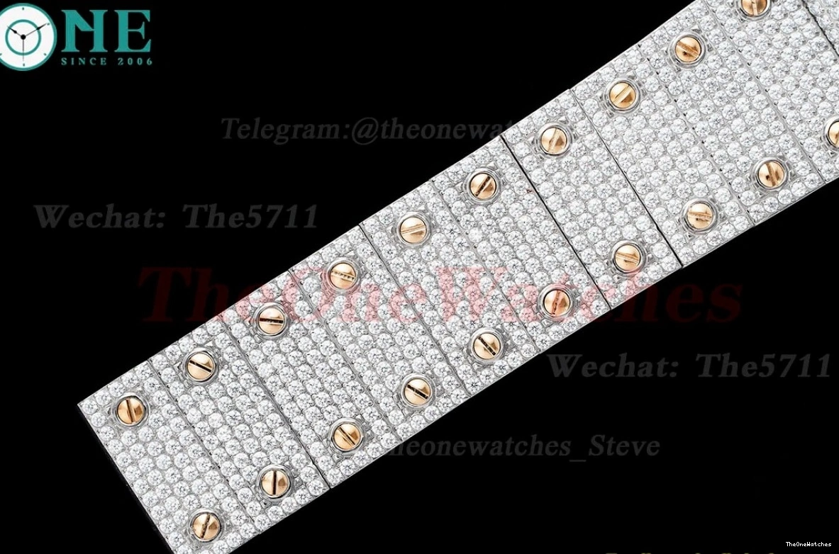 RG 40mm SS Red Santos MY9015 Mens SS Dial XL 100 AMG 0129